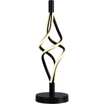 Lampička ACA Lighting stolní lampa SHINE LED 30W 2400lm CCT IP20 černý hliník + akryl HM607LEDTBKCCT