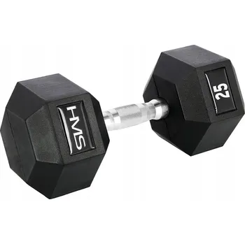 GUMOVÁ ČINKA JEDNORUČNÍ 25KG CROSSFIT HEX PRO HMS