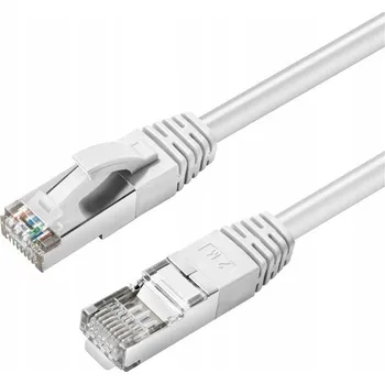 Síťový kabel MicroConnect Ethernetový kabel S/FTP CAT6 15m bílý LSZH PiMF 4x2xAWG 28 CU,
