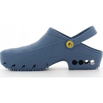 Pánské pantofle PROTISKLUZOVÉ boty pánské pantofle ZDRAVOTNÍ OXYCLOG modré 43/44