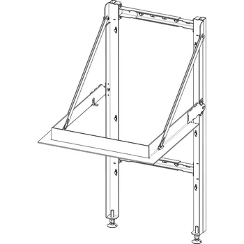 Příslušenství pro ohřívač vody NOSNÁ KONSTRUKCE pro krbovou vložku HEAT U 3G L 50.52.50.24