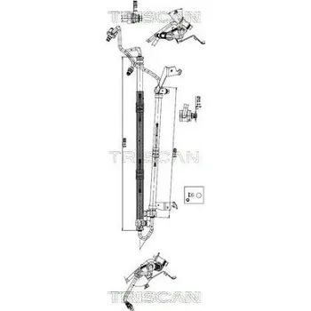 Hydraulická hadice, řízení TRISCAN 8516 11041
