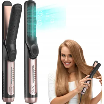 Žehlička na vlasy Žehlička Na Vlasy a kulma s ionizací 2v1 keramická