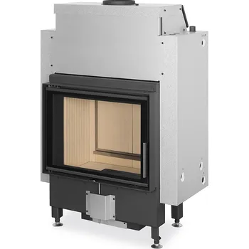 Krbová kamna DYNAMIC WB 2g 66.50.01P - krbová vložka s teplovodním výměníkem, trojsklem a zadním přikládáním