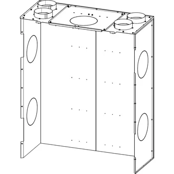 Příslušenství pro ohřívač vody KONVEKČNÍ OPLÁŠTĚNÍ pro krbové vložky IMPRESSION 2g L 67.60.01, 2g L 80.60.01, 2g L 93.60.01
