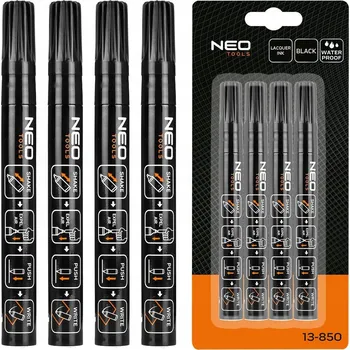 NEO Silný stavební fix, černý, permanentní, voděodolný, 13-850