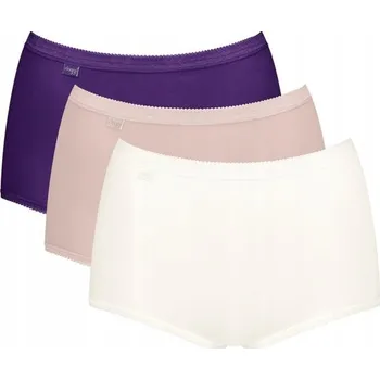 Kalhotky 3 x Dámské kalhotky sloggi Basic+ Maxi C3P velikost 50