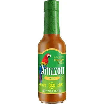 Omáčka Amazon Mango Spicy 155ml - Omáčka s příchutí manga (mírně pálivá)