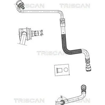 Hydraulická hadice, řízení TRISCAN 8516 11040
