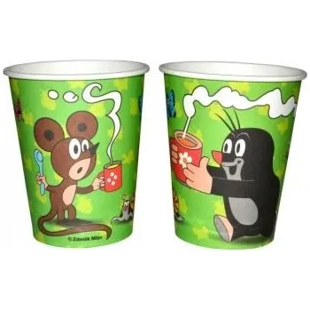 Party dekorace Párty W171005 kelímek Krtek a kamarádi 6 ks, 250 ml