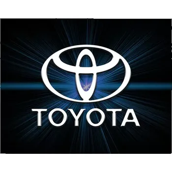 Plakát Sablio Plakát Toyota Blue Glow - 120x80 cm