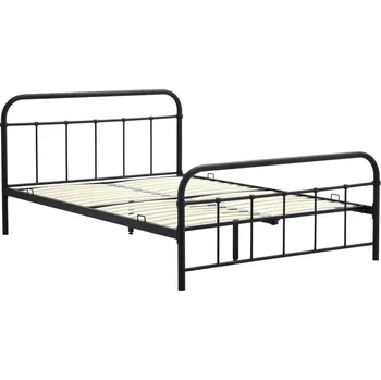 Postel Postel Linda 140 - Halmar Černá 145x93 cm