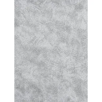 Koberec Breno Metrážový koberec CANTATE 90 světle šedý, šíře 500 cm, Šedá