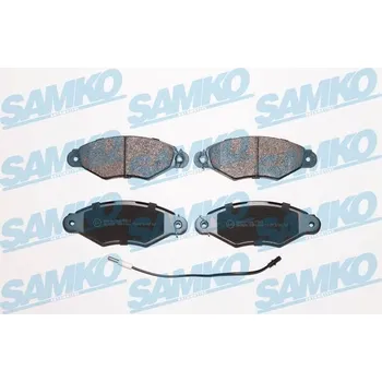 Brzdová destička Sada brzdových destiček, kotoučová brzda SAMKO 5SP1106