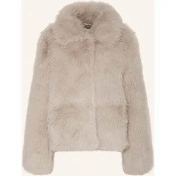 Grace Dámská Bunda Z Umělé Kožešiny, šedá, 44