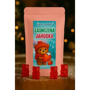 Čaj Lipoo Zasněžená jahůdka čajoví medvídci 50 g