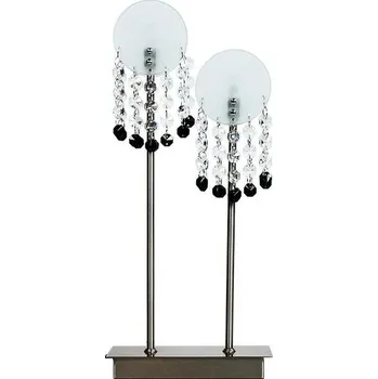 Lampička Stolní lampa Luxor 2*20W G4 nikl matný