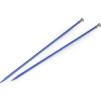 Jehlice Rovné jehlice 4,5 mm modrá 1 pár