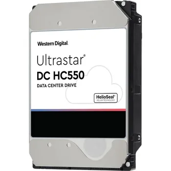 Ukládání dat Western Digital Ultrastar DC HC550 interní pevný disk 18 TB 7200 RPM 512 MB 3,5" Serial ATA III