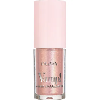 Přípravek na oči PUPA Milano Tekuté oční stíny VAMP! (Liquid Eyeshadow) 4 ml 002 Golden Rose + 2 měsíce na vrácení zboží