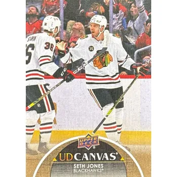 Sběratelská karetní hra insert karta SETH JONES 21-22 UD Ser. Extended Canvas číslo C288