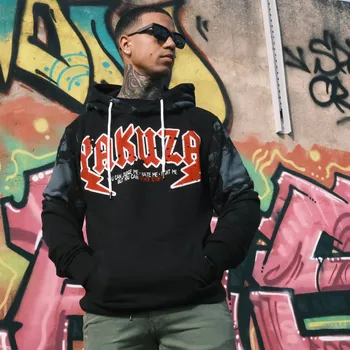 Pánská mikina Pánská mikina Yakuza Judge Me 25002 black velikost: 5XL