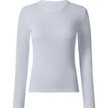 esmara® Dámské vroubkované triko s dlouhými rukávy (modrá, S(36/38))