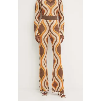 Dámské kalhoty Kalhoty Silvian Heach GERMAR GPA24148PA béžová 80X, vel. M