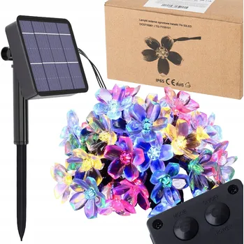 Venkovní osvětlení Solární girlanda Tekarland 700 cm