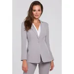K036 sako NA jeden knoflík - S - Šedé makover