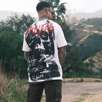 Pánské triko Yakuza Disguised Regular 26013 white velikost: 6XL