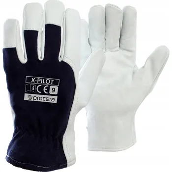 Pracovní rukavice Rukavice z kozí kůže odolné Procera X-PILOT, velikost 10 - XL, 1 pár