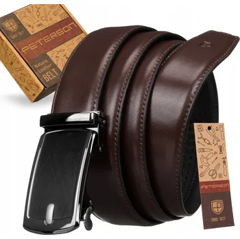 Opasek Peterson hnědý pásek - muž