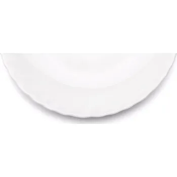 Talíř Dezertní talíř 20 cm bílý skleněný PRIMA Bormioli