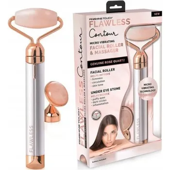 Masážní přístroj Flawless Contour Masážní Přístroj na obličej s vibracemi a válečkem