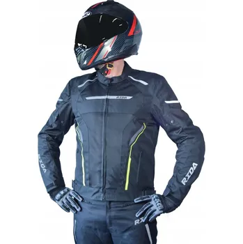 Moto bunda Pánská motocyklová bunda RIDA URBAN AIR FLUO, velikost 4XL