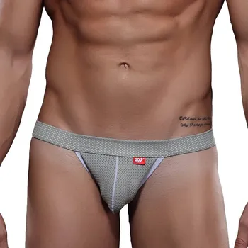 Kalhotky Pánské Sexy Síťované Tanga a Jockstrapy v Jednom - XL