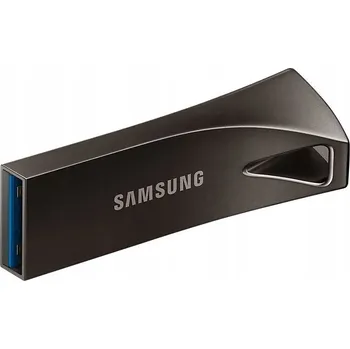 USB flash disk Flash disk Samsung BAR Plus USB 3.1 256 GB Titan Gray 256 GB USB 3.1 šedý