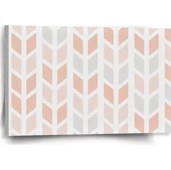 Obraz Sablio Obraz Světlé kosodélníky - 60x40 cm