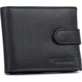 Peněženka 4U Cavaldi peněženka z pravé kůže černá - muž