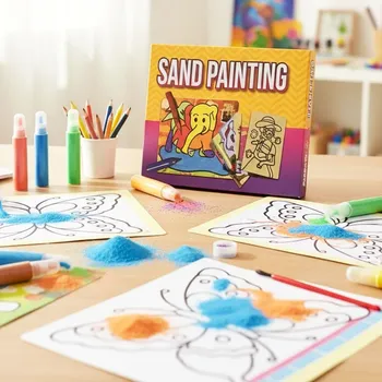 Gadget Kreslící písek velký set