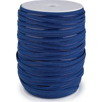 Textilní guma Pruženka šíře 12 mm se silikonem Varianta: 7 modrá, Balení: 1 m