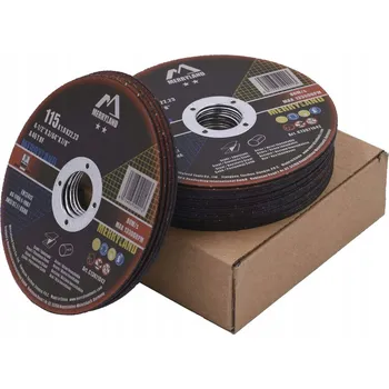 Řezný kotouč MERRYLAND ŘEZNÝ KOTOUČ 115 DO ÚHLOVÉ BRUSKY, 115X1,0MM OCEL 24 KUSŮ