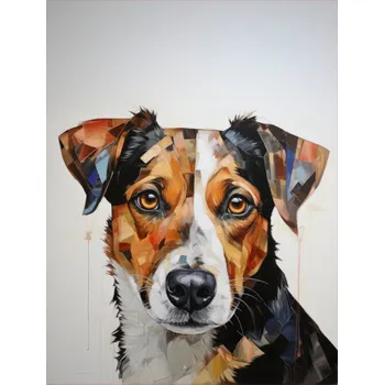 Panel na ušití dětské deky Wellsoft fleece 145x110 jack russell terrier