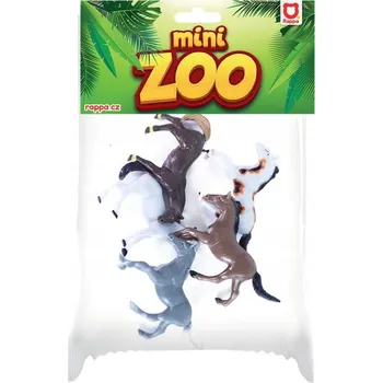 Figurka FIGURKY ZVÍŘAT FARMA HUSA KOHOUT KRÁVA KŮŇ V SÁČKU SADA 14ks