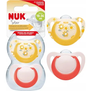 dudlíky Dudlík NUK anatomický silikon 18 m +