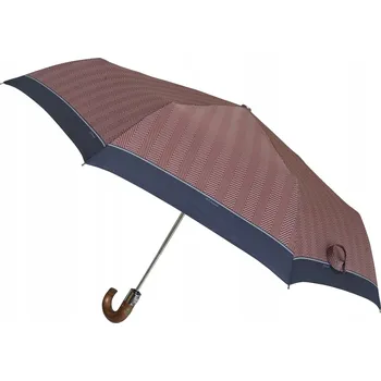 Automatický skládací deštník s pouzdrem, černý