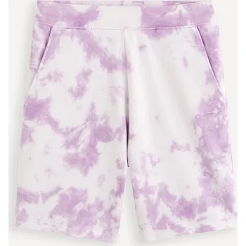 Pánské kraťasy Celio Batikované kraťasy Doengame 1128357 Fialová M