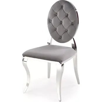 Jídelní židle Designová jídelní židle K555 - stříbrná - SLEVA 3% s kodem radost25
