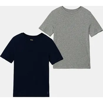 Pánské pyžamo Pyžamo Polo Ralph Lauren 2-pack 9P5006 námořnická modř 59X, vel. 134